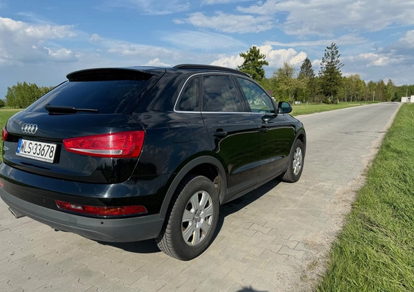 Audi Q3 cena 67900 przebieg: 142219, rok produkcji 2015 z Łosice małe 121